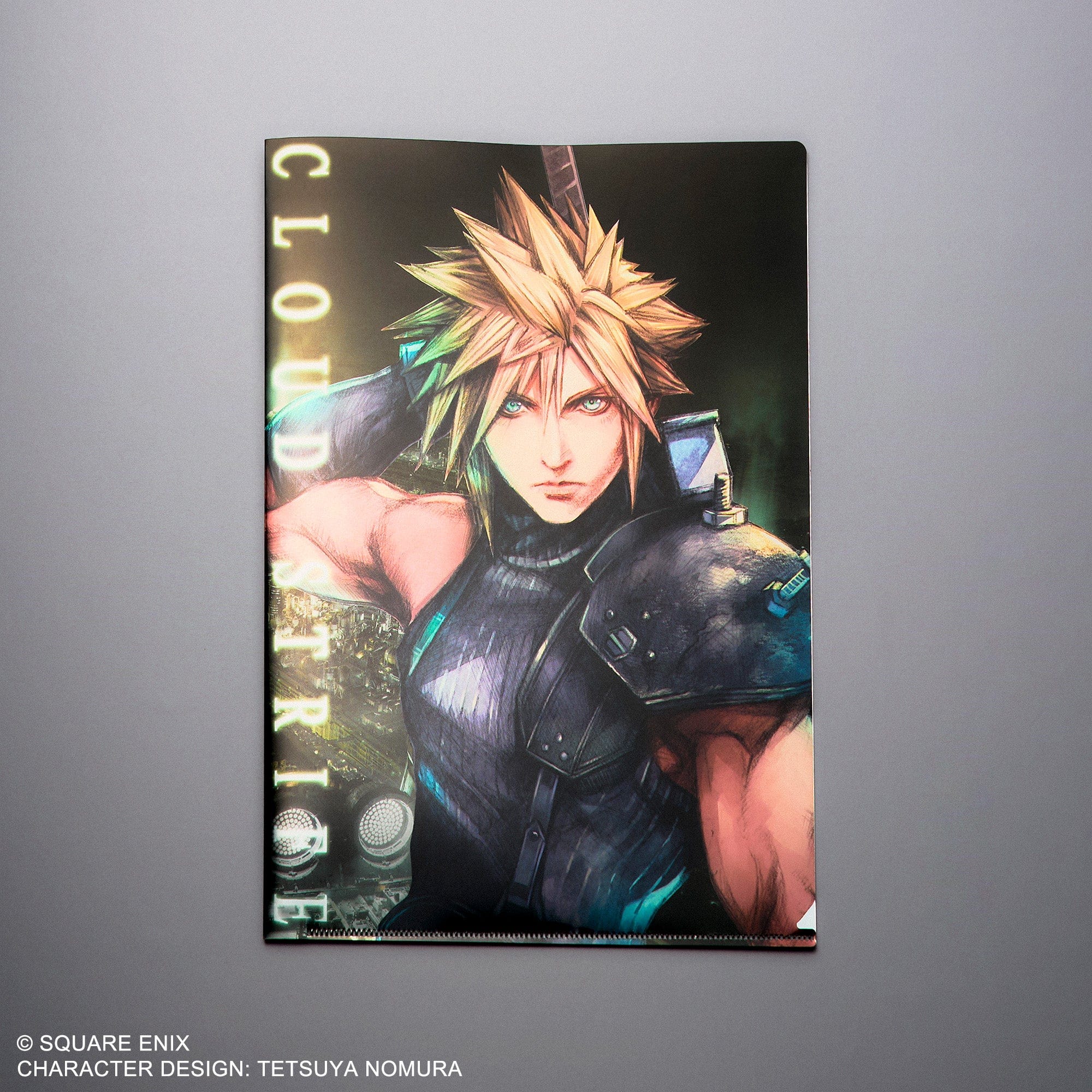 Square Enix FINAL FANTASY VII REMAKE Metallic File - CLOUD STRIFE