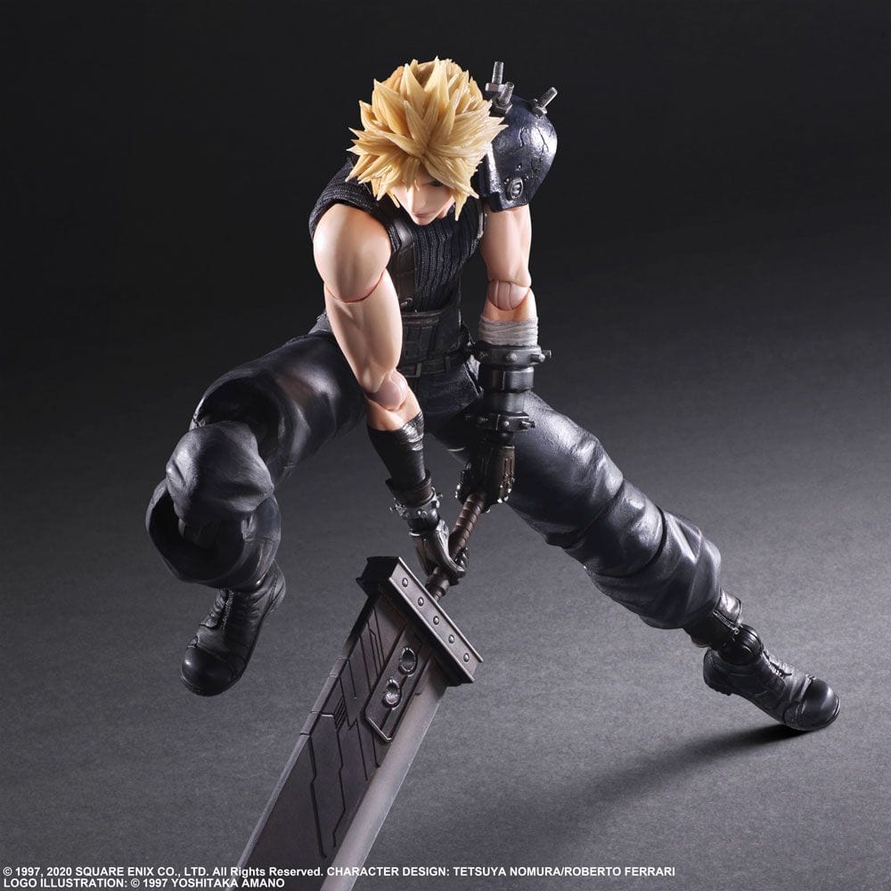 Final fantasy vii remake cloud version good 1 play arts kai sealed new