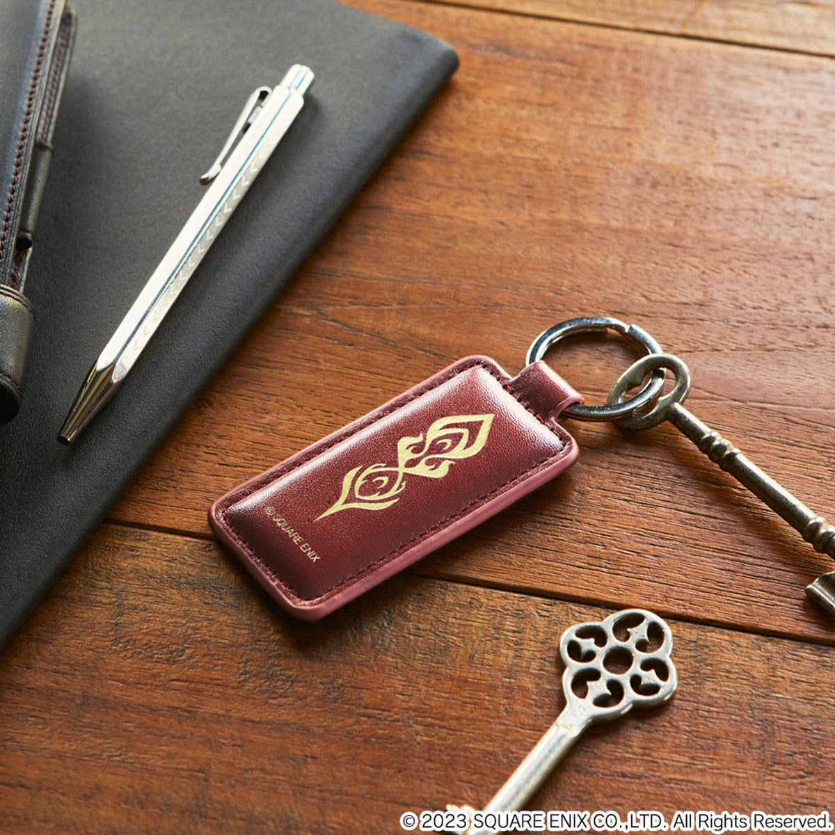 Square Enix FINAL FANTASY XVI Leather Key Holder The Blessing of the Phoenix