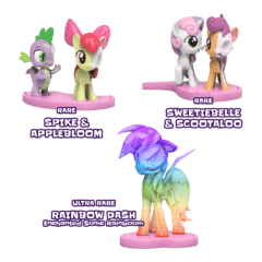 MIGHTY JAXX Freeny&#39;s Hidden Dissectibles: My Little Pony Series 02