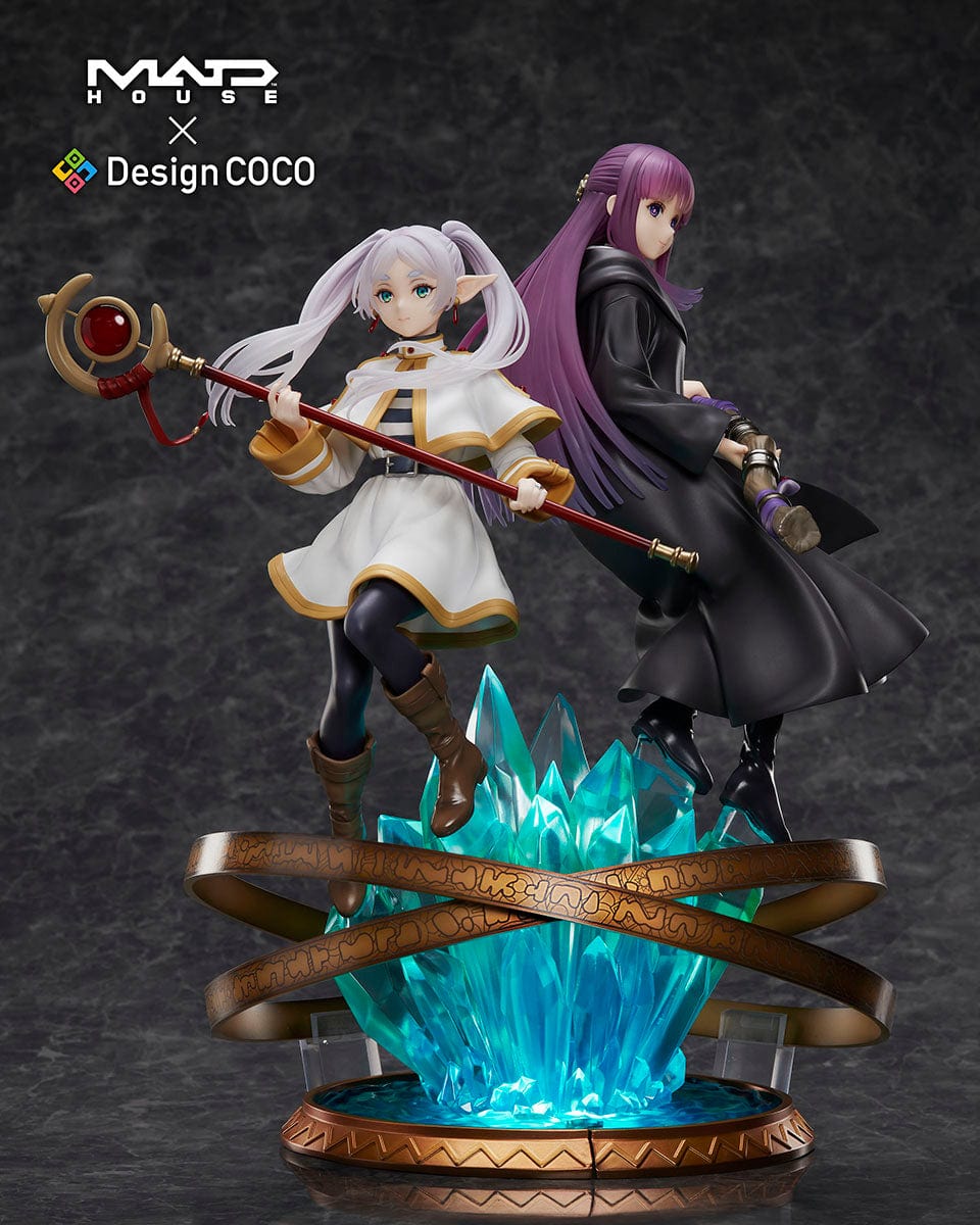 Design COCO Frieren Beyond Journey's End Friren & Fern MADHOUSE × DesignCOCO Anime Anniversary Edition 1/7 Scale Figure Set [with gift: Acrylic Stand]