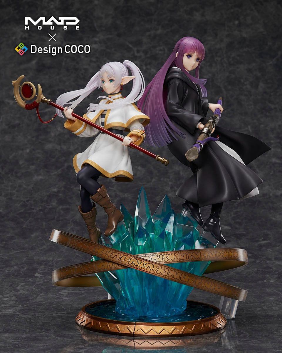 Design COCO Frieren Beyond Journey's End Friren & Fern MADHOUSE × DesignCOCO Anime Anniversary Edition 1/7 Scale Figure Set [with gift: Acrylic Stand]