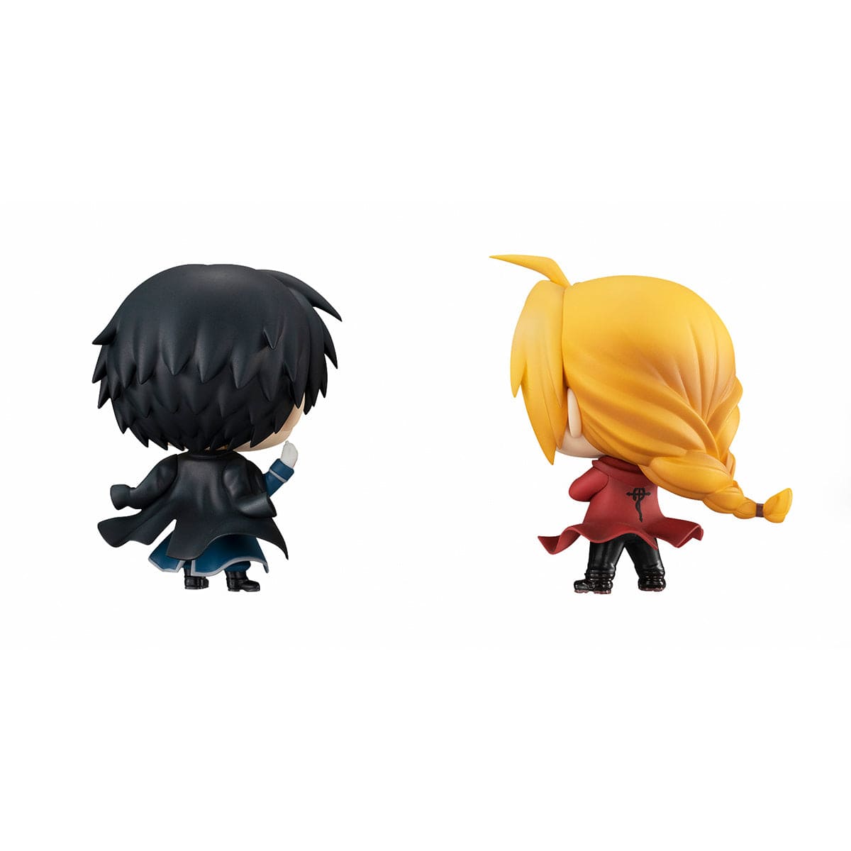 Megahouse Fullmetal Alchemist Brotherhood ChimiMega Buddy Series Edward Elric &amp; Roy Mustang Set (with gift)