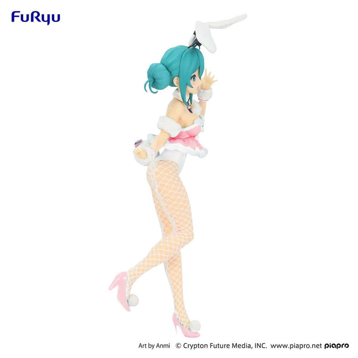 FURYU Corporation FURYU Hatsune Miku BiCute Bunnies Figure Hatsune Miku White Rabbit Baby Pink ver