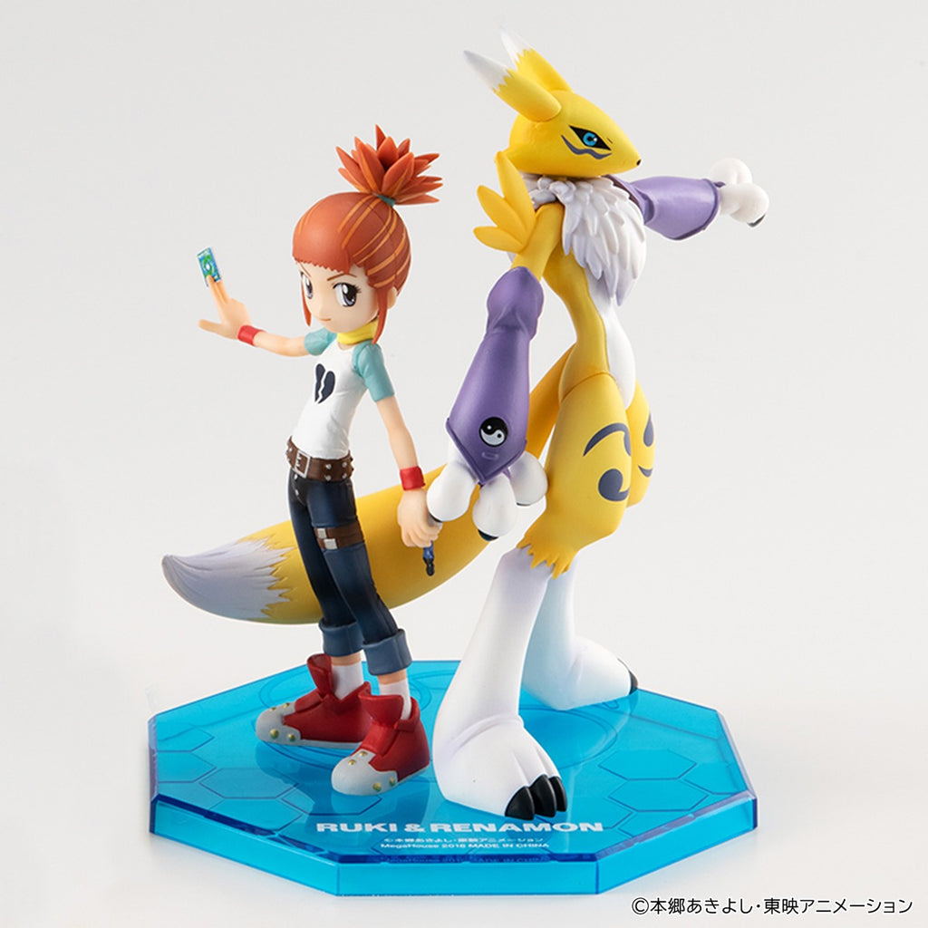 G.E.M. SERIES Digimon Tamers Renamon &amp; Ruki Makino (rerun)
