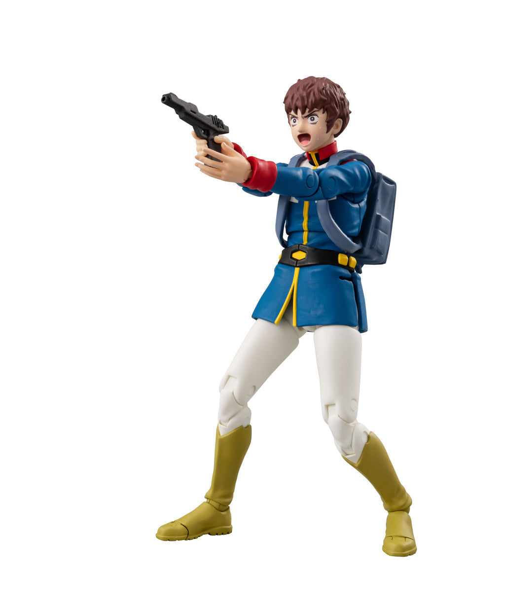 G.M.G. COLLECTION EX Mobile Suit Gundam White Base Bridge Radio operator Desk set【with gift: Amuro's Faceplate】