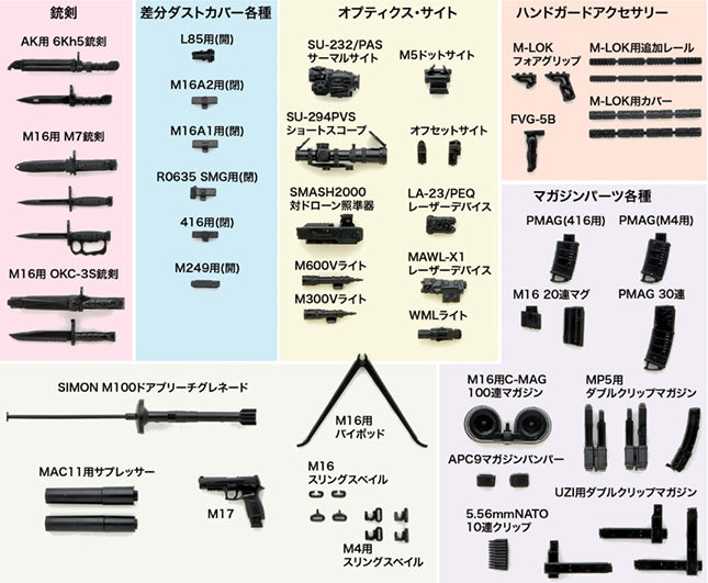 Little Armory LD048 Guns Accessory B