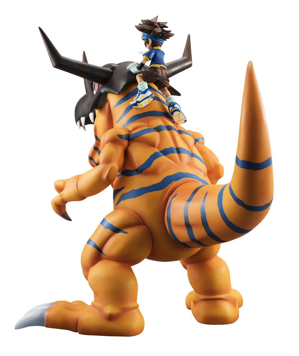 PRECIOUS G.E.M. SERIES Digimon Adventure Greymon &amp; Taichi Yagami (rerun)