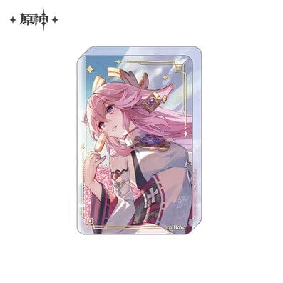 Mihoyo GENSHIN IMPACT CHARACTER ACRYLIC ORNAMENT WITH GLITTER