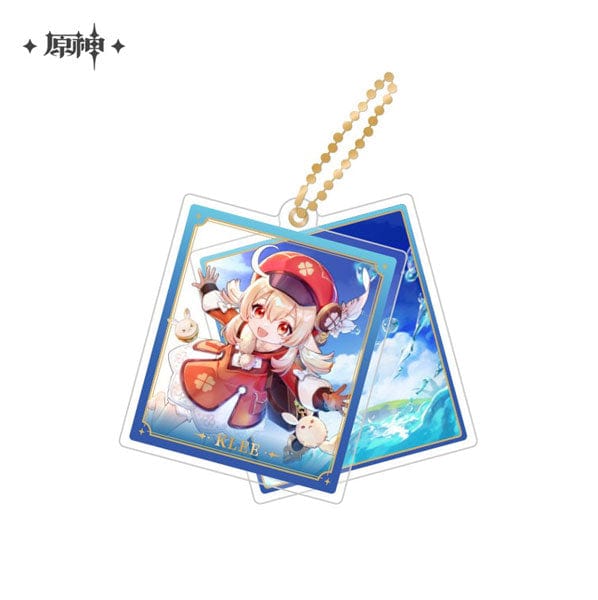 Mihoyo GENSHIN IMPACT CHARACTER DUAL LAYER KEYCHAIN