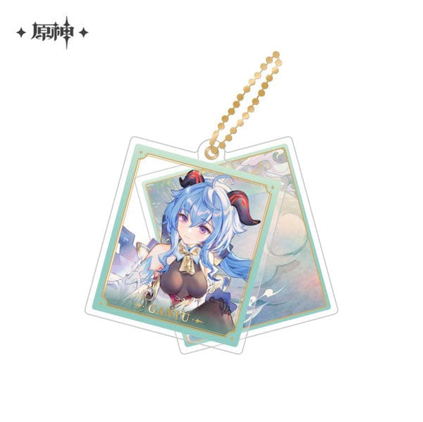 Mihoyo GENSHIN IMPACT CHARACTER DUAL LAYER KEYCHAIN