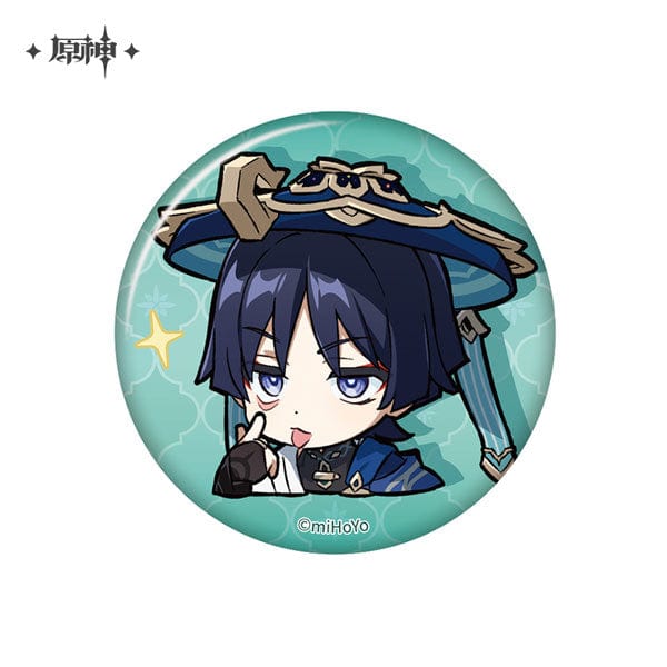 Mihoyo GENSHIN IMPACT CHIBI EMOJI BADGE