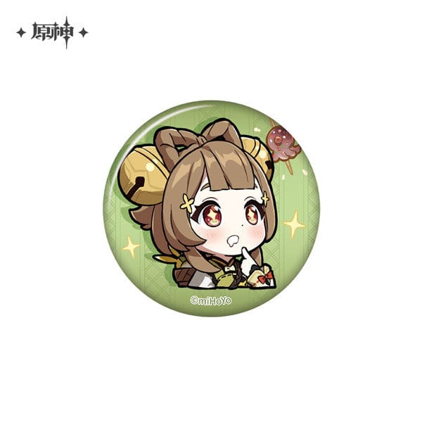 Mihoyo GENSHIN IMPACT CHIBI EMOJI BADGE
