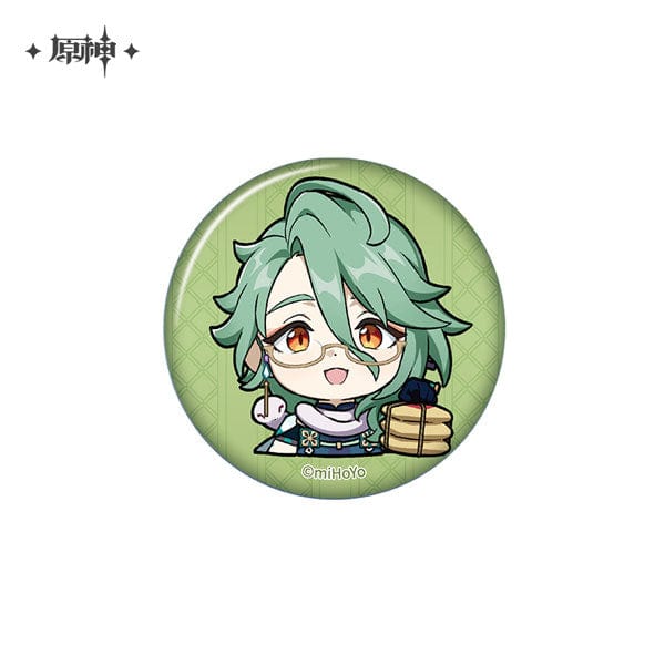 Mihoyo GENSHIN IMPACT CHIBI EMOJI BADGE