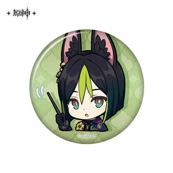 Mihoyo GENSHIN IMPACT CHIBI EMOJI BADGE