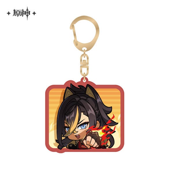 Mihoyo GENSHIN IMPACT CHIBI EMOJI KEYCHAIN