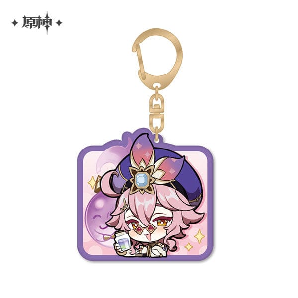 Mihoyo GENSHIN IMPACT CHIBI EMOJI KEYCHAIN
