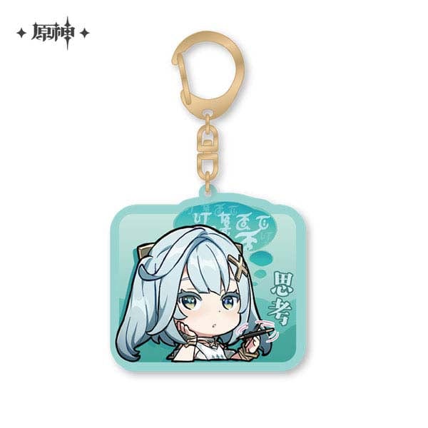 Mihoyo GENSHIN IMPACT CHIBI EMOJI KEYCHAIN