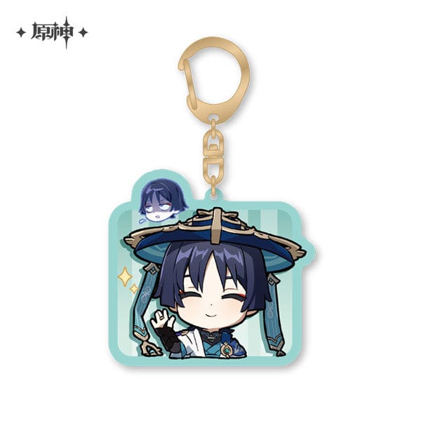 Mihoyo GENSHIN IMPACT CHIBI EMOJI KEYCHAIN
