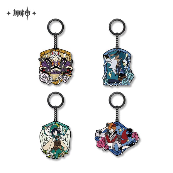 Mihoyo Genshin Impact Metallic Keychain