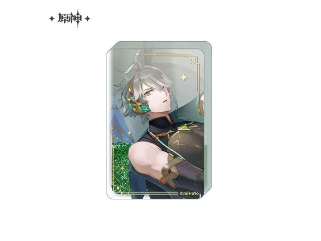 GENSHIN IMPACT CHARACTER ACRYLIC ORNAMENT WITH GLITTER