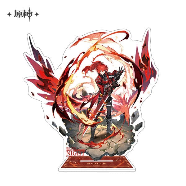 Mihoyo GENSHIN IMPACT SUMMER FANTASIA CHARACTER ACRYLIC STAND