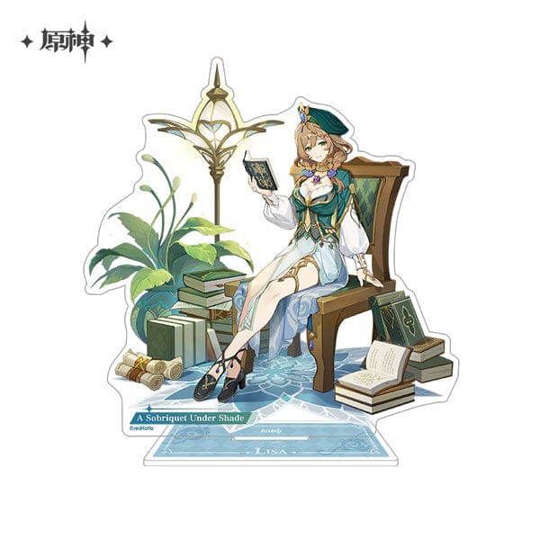 Mihoyo GENSHIN IMPACT TEYVAT FASHION Button Badge / Acrylic