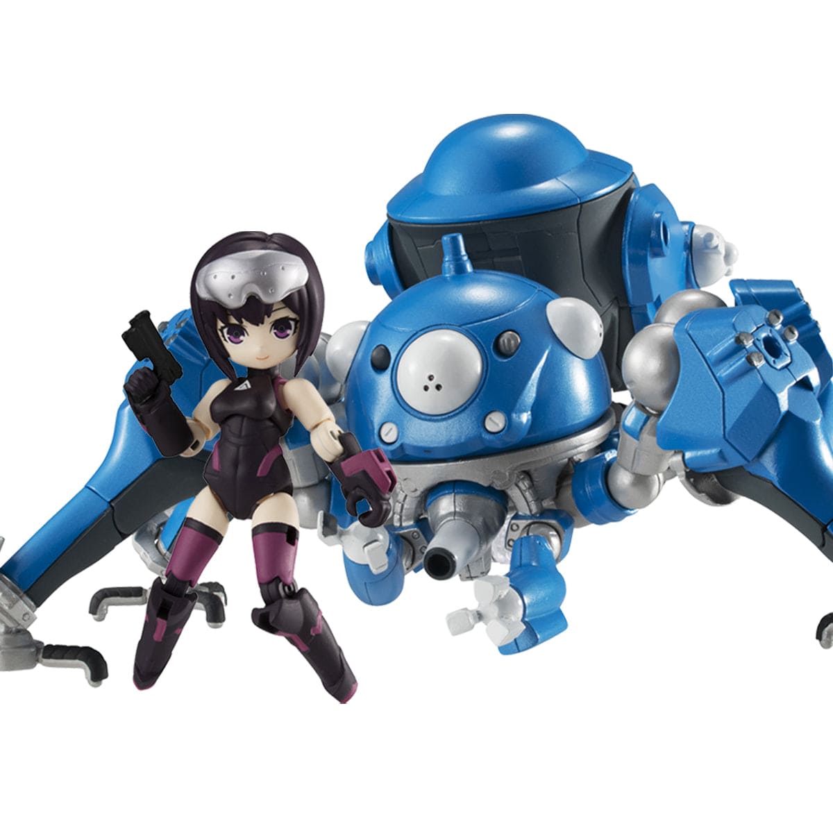 Megahouse Ghost in the Shell SAC_2045 DESKTOP ARMY Motoko Kusanagi & Tachikoma