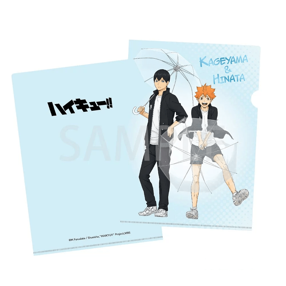 Medialink Haikyu A4 Folder - Rain Series Hinata & Kageyama