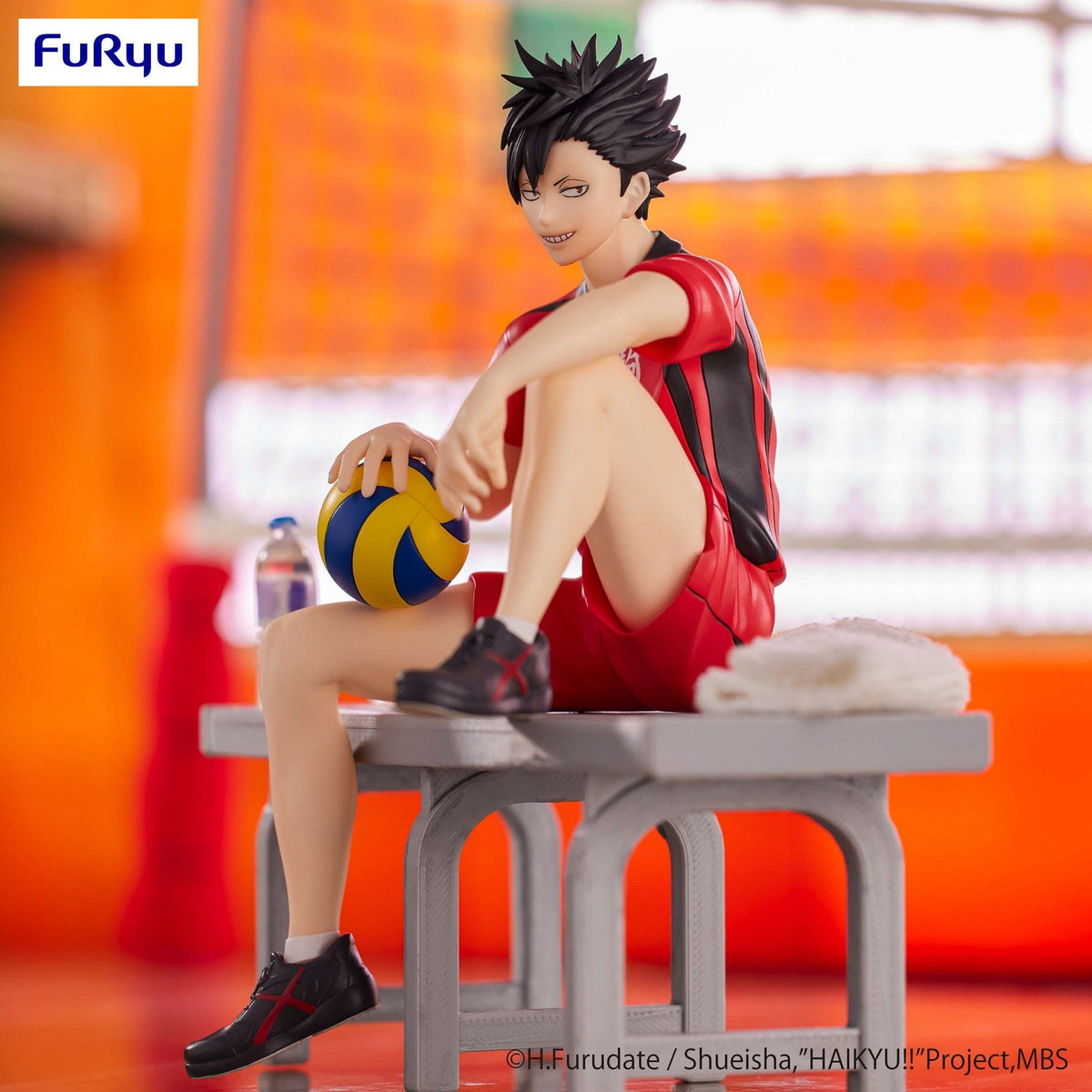 FURYU Corporation HAIKYU !! Noodle Stopper Figure Tetsuro Kuroo