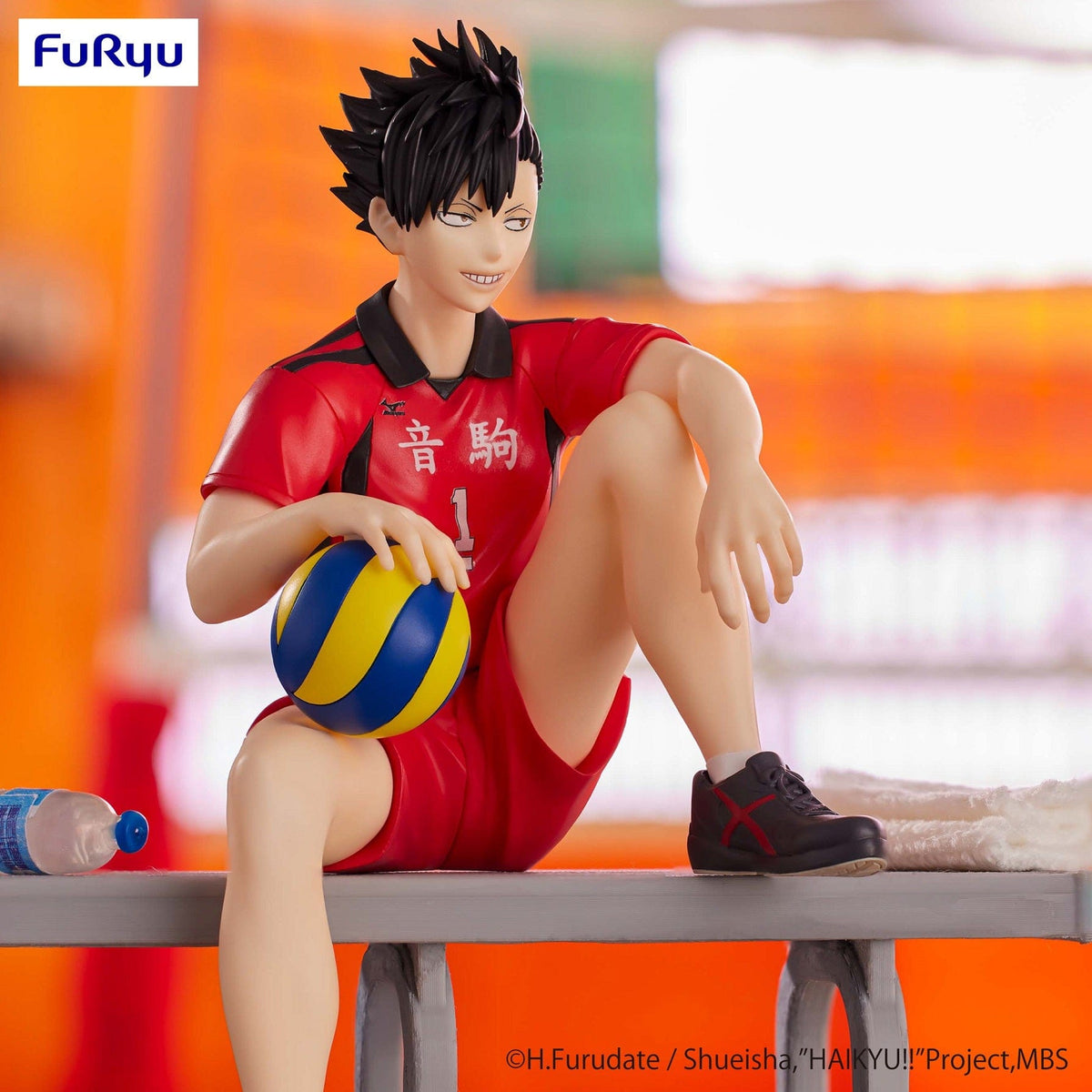 FURYU Corporation HAIKYU !! Noodle Stopper Figure Tetsuro Kuroo