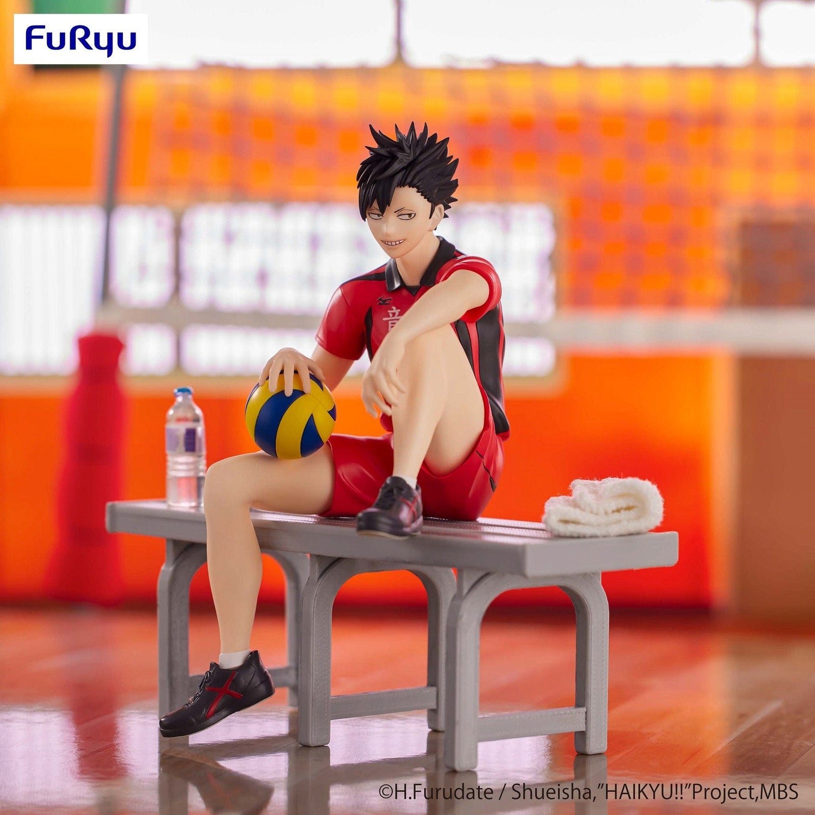 FURYU Corporation HAIKYU !! Noodle Stopper Figure Tetsuro Kuroo