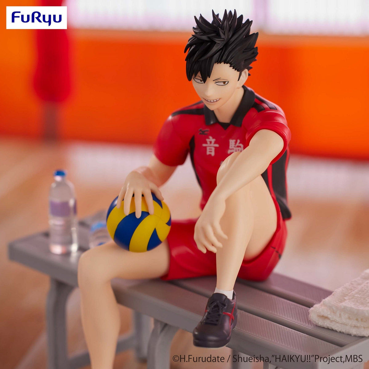 FURYU Corporation HAIKYU !! Noodle Stopper Figure Tetsuro Kuroo