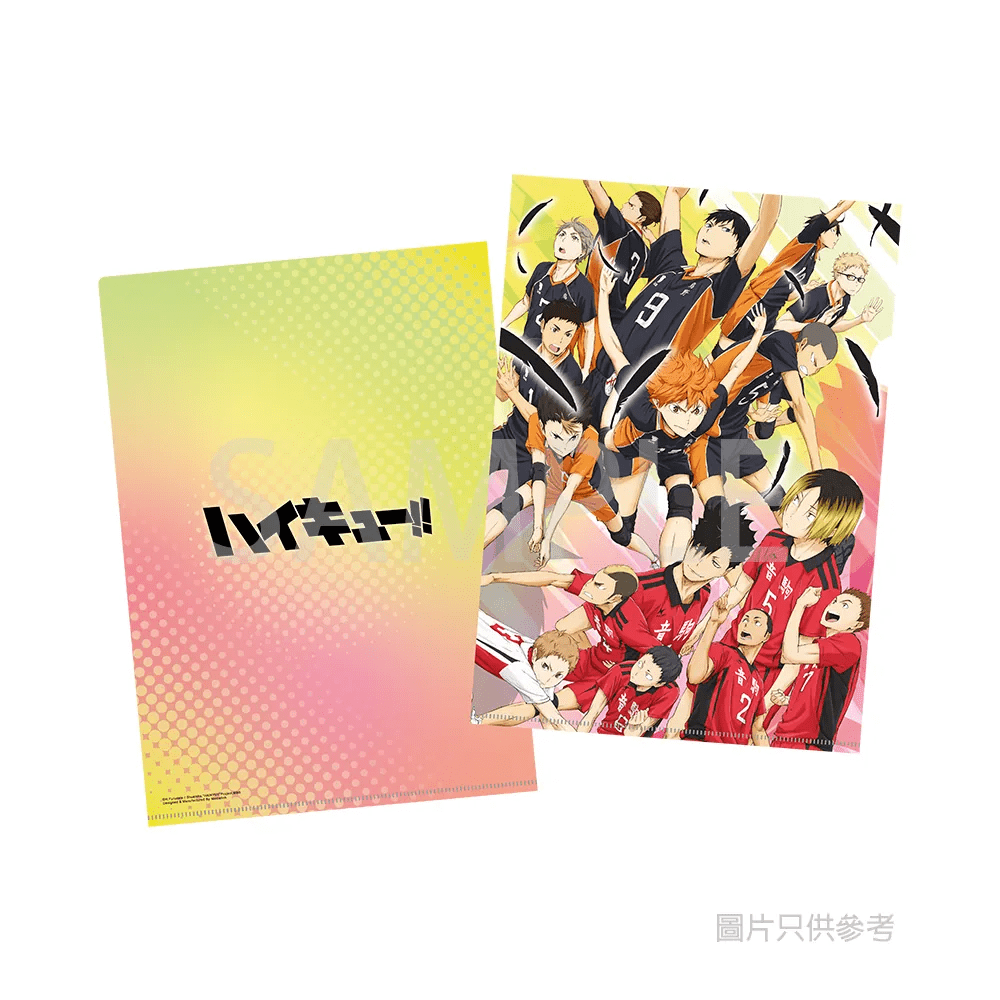 Medialink Haikyu the Movie A4 Folder - Karasuno and Nekoma