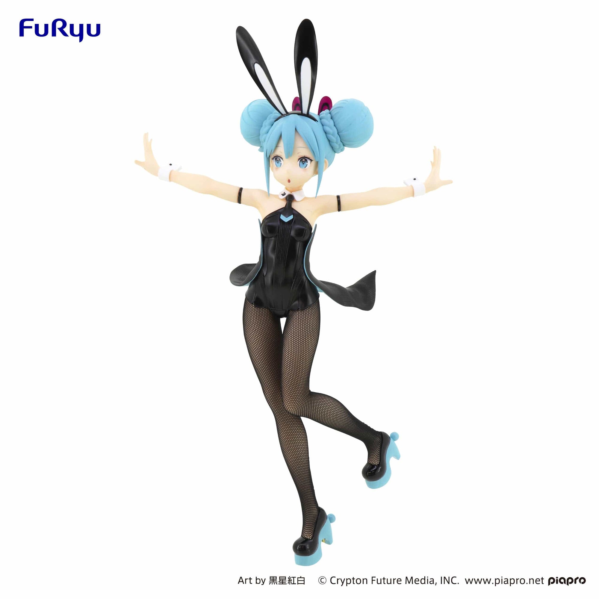 FURYU Corporation Hatsune Miku BiCute Bunnies Figure Hatsune Miku Black (re-run)