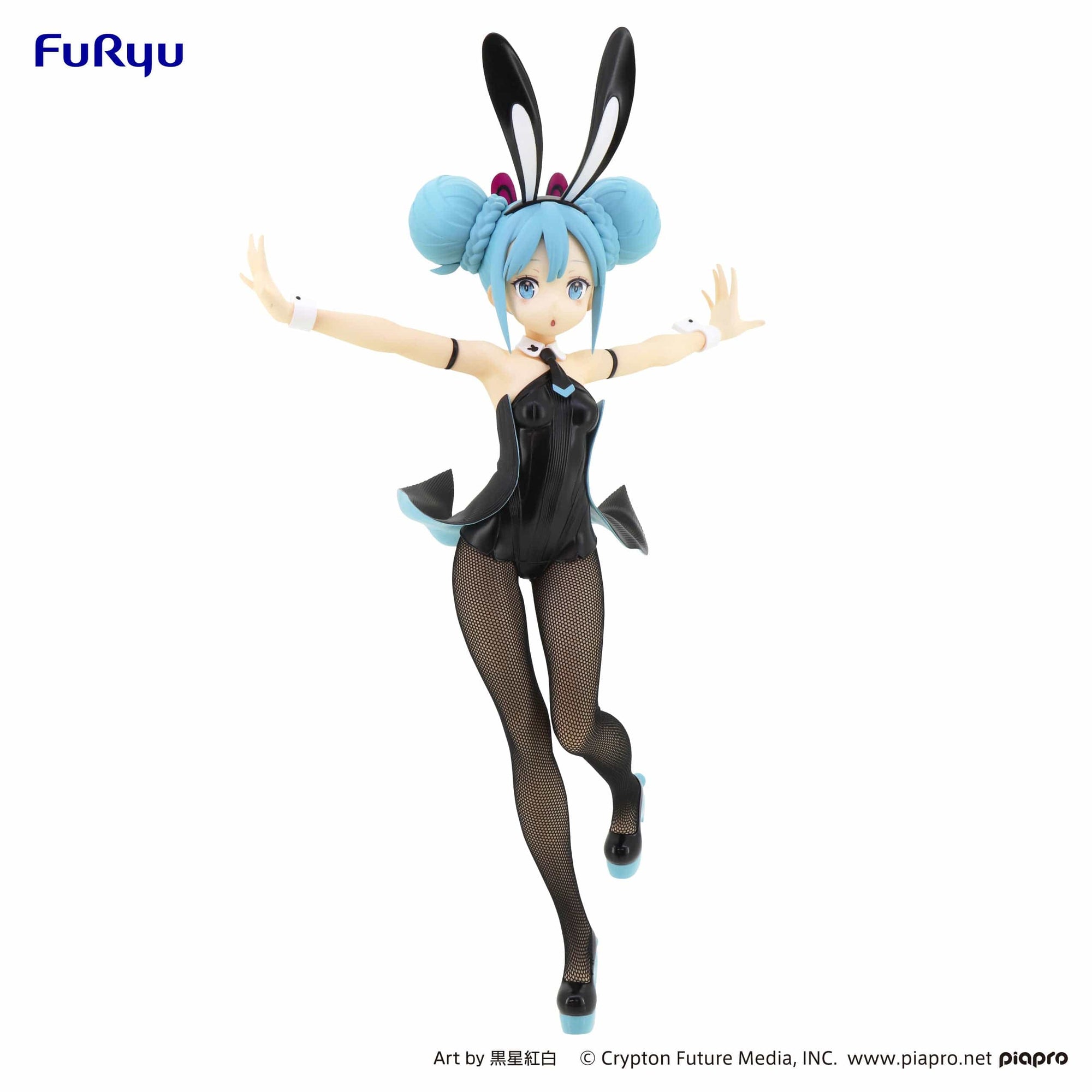 FURYU Corporation Hatsune Miku BiCute Bunnies Figure Hatsune Miku Black (re-run)