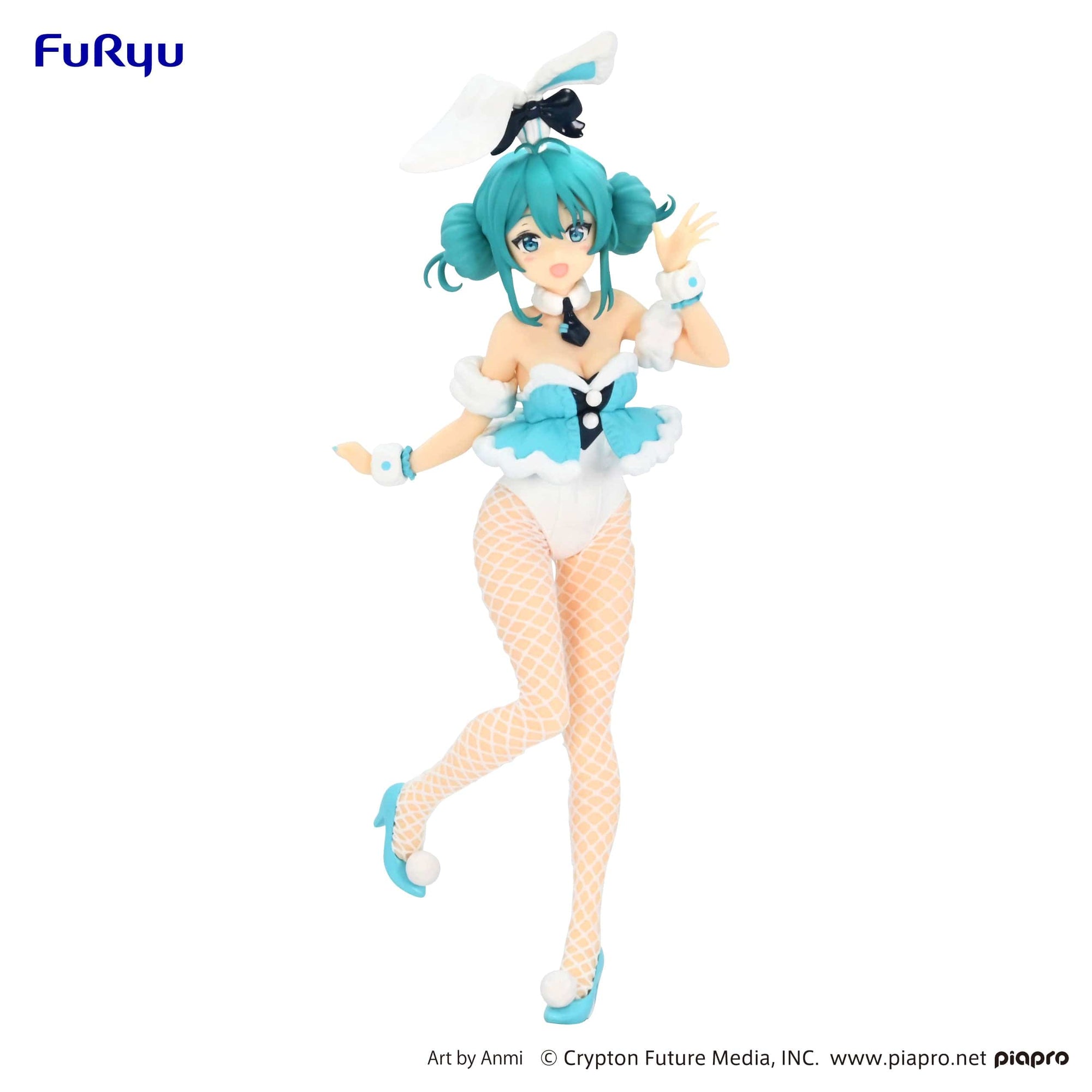 FURYU Corporation Hatsune Miku BiCute Bunnies Figure Hatsune Miku White Rabbit