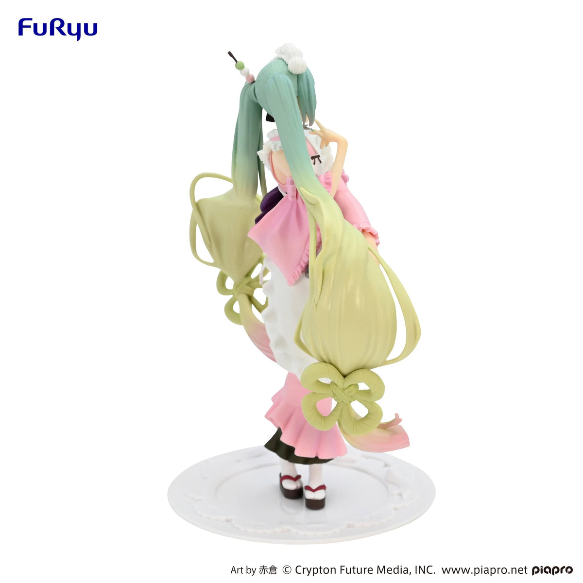FURYU Corporation Hatsune Miku Exceed Creative Figure Matcha Green Tea Parfait Cherry Blossom ver