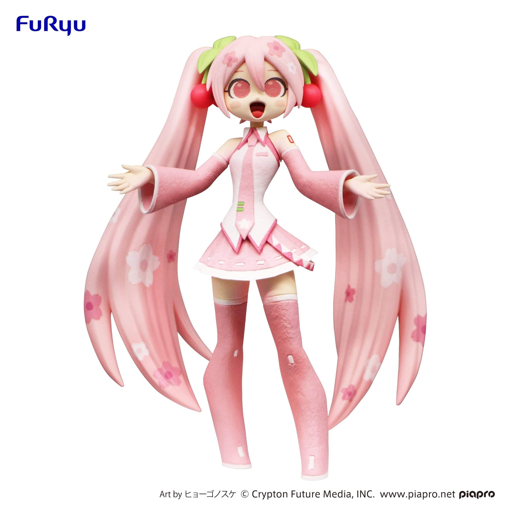 FURYU Corporation Hatsune Miku FURYU CartoonY figure Sakura Miku