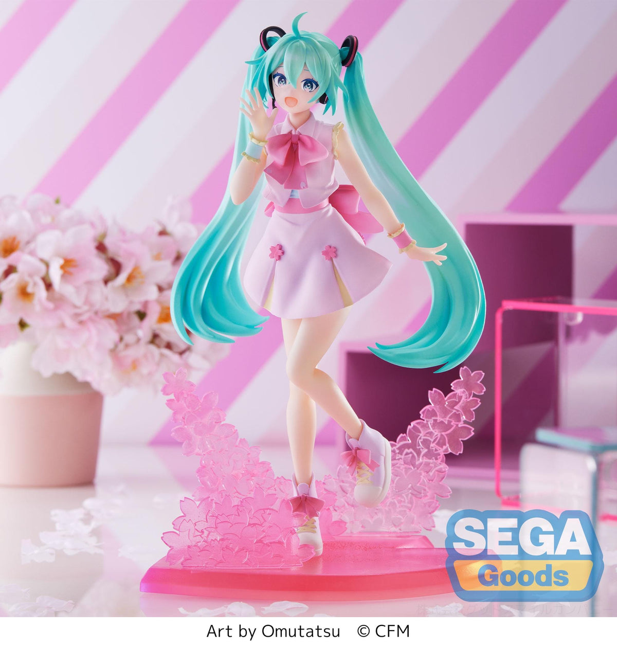 SEGA Hatsune Miku Luminasta &quot;Sakura Miku&quot; Omutatsu Ver.