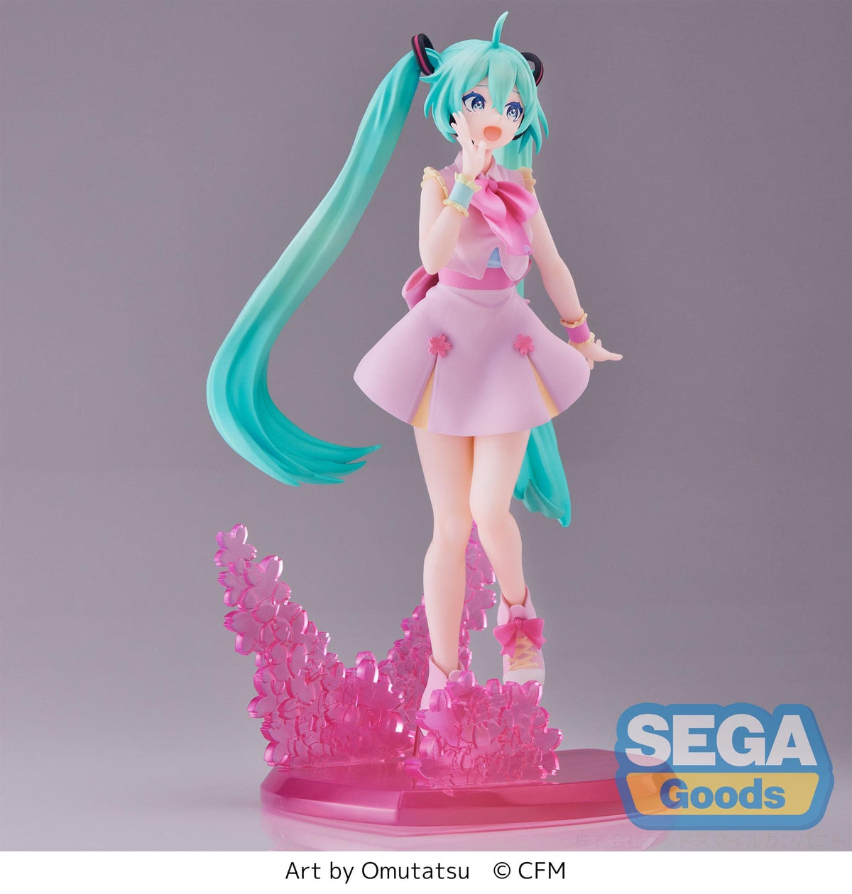 SEGA Hatsune Miku Luminasta &quot;Sakura Miku&quot; Omutatsu Ver.
