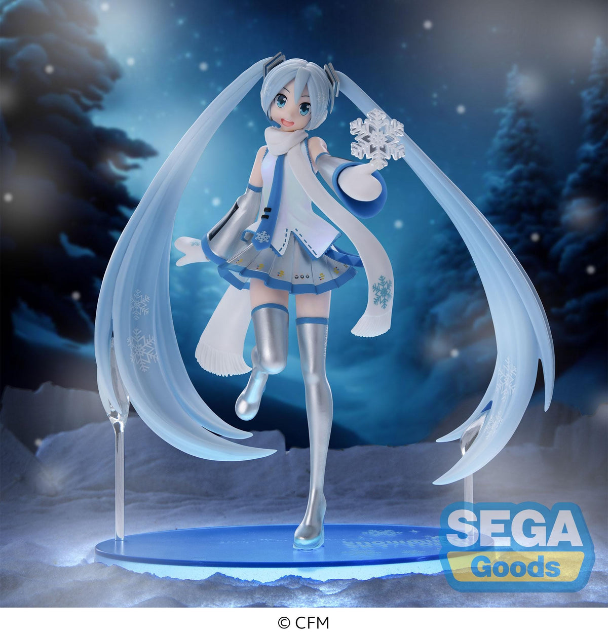 SEGA Hatsune Miku Luminasta SNOW MIKU ~ Snow Miku Sky Town Ver