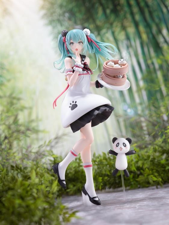 SEGA Hatsune Miku MIKU PANDA BUN FIGURE