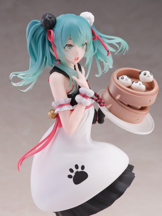 SEGA Hatsune Miku MIKU PANDA BUN FIGURE