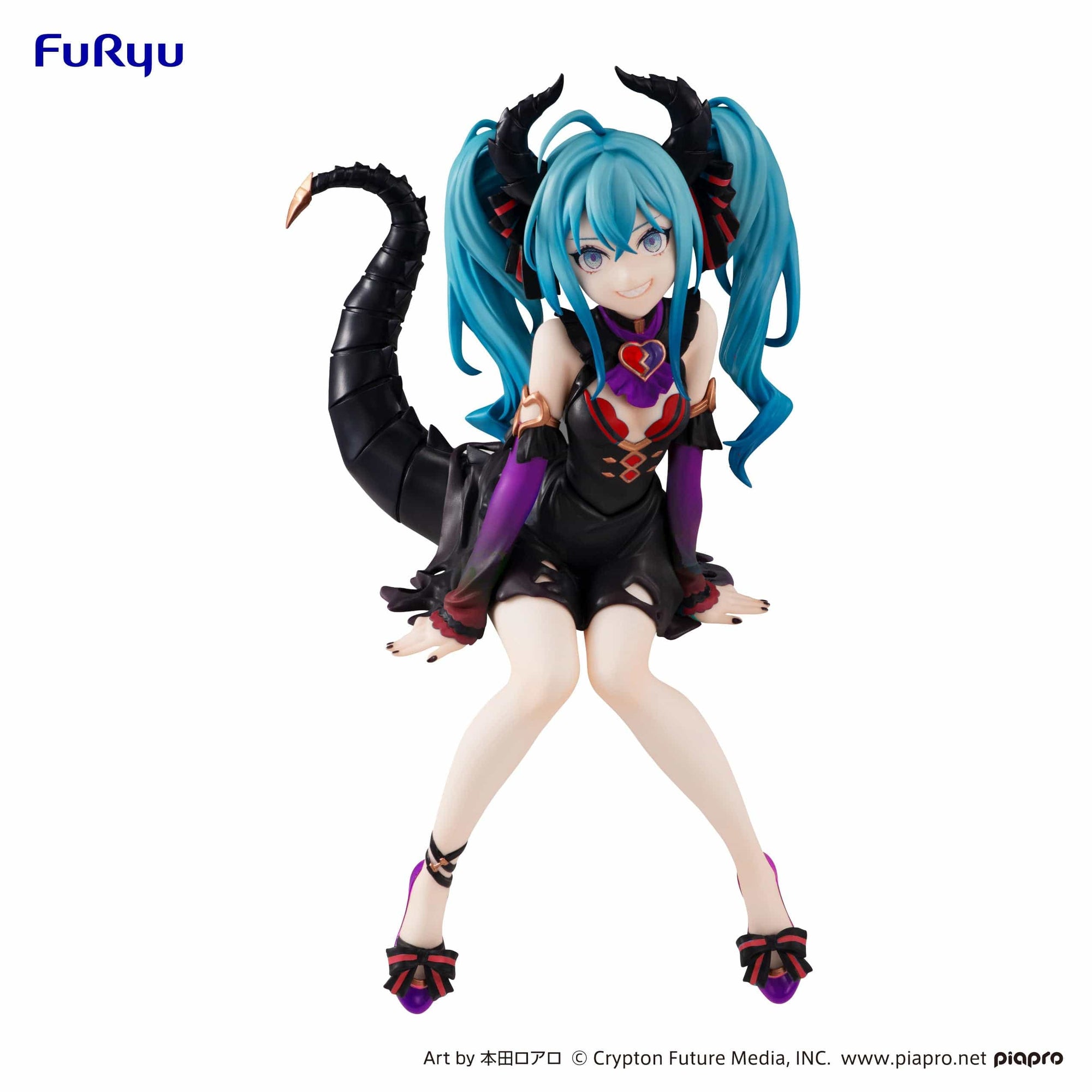 FURYU Corporation Hatsune Miku Noodle Stopper Figure Hatsune Miku Villain Color Ver