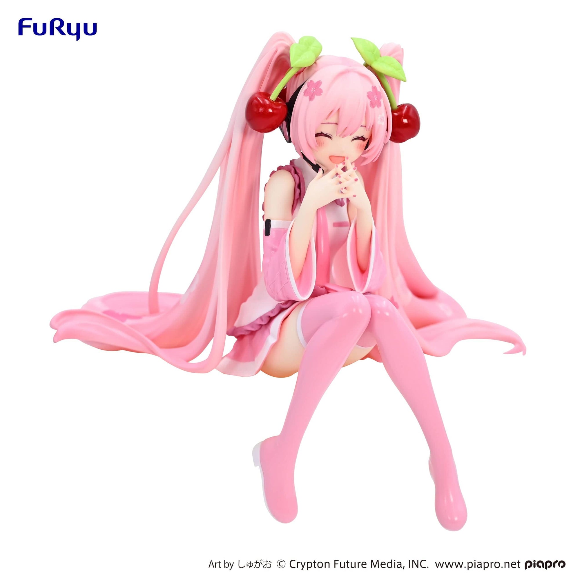 FURYU Corporation Hatsune Miku Noodle Stopper Figure Sakura Miku 2023 Smile ver