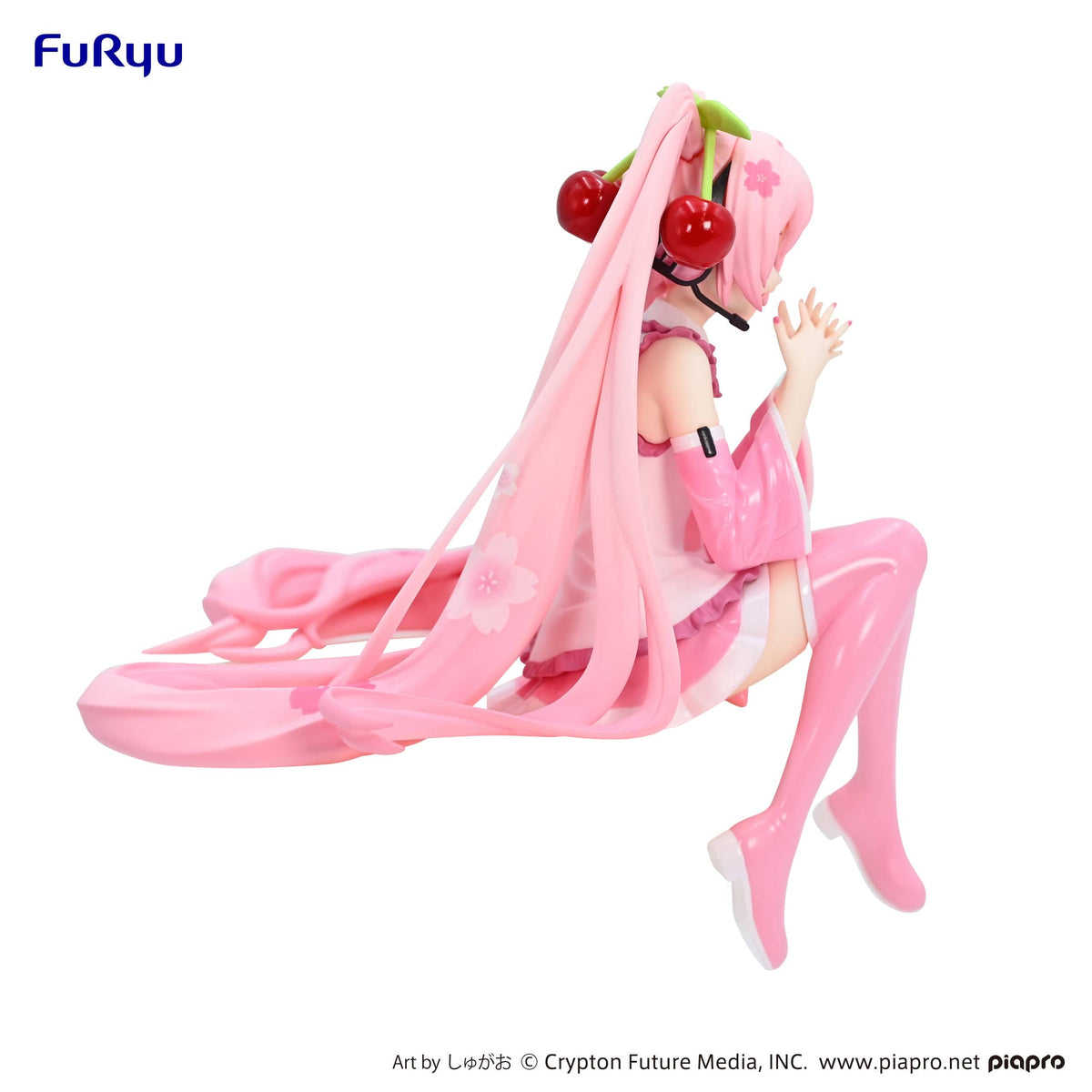 FURYU Corporation Hatsune Miku Noodle Stopper Figure Sakura Miku 2023 Smile ver