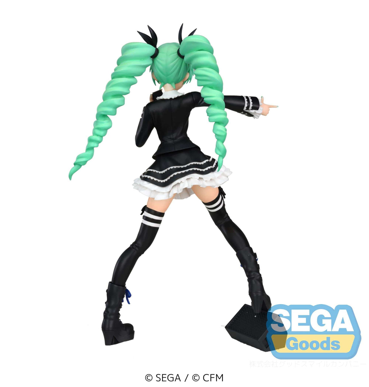 SEGA Hatsune Miku Project DIVA Arcade Future Tone SPM Figure Hatsune Miku Dark Angel (rerun)