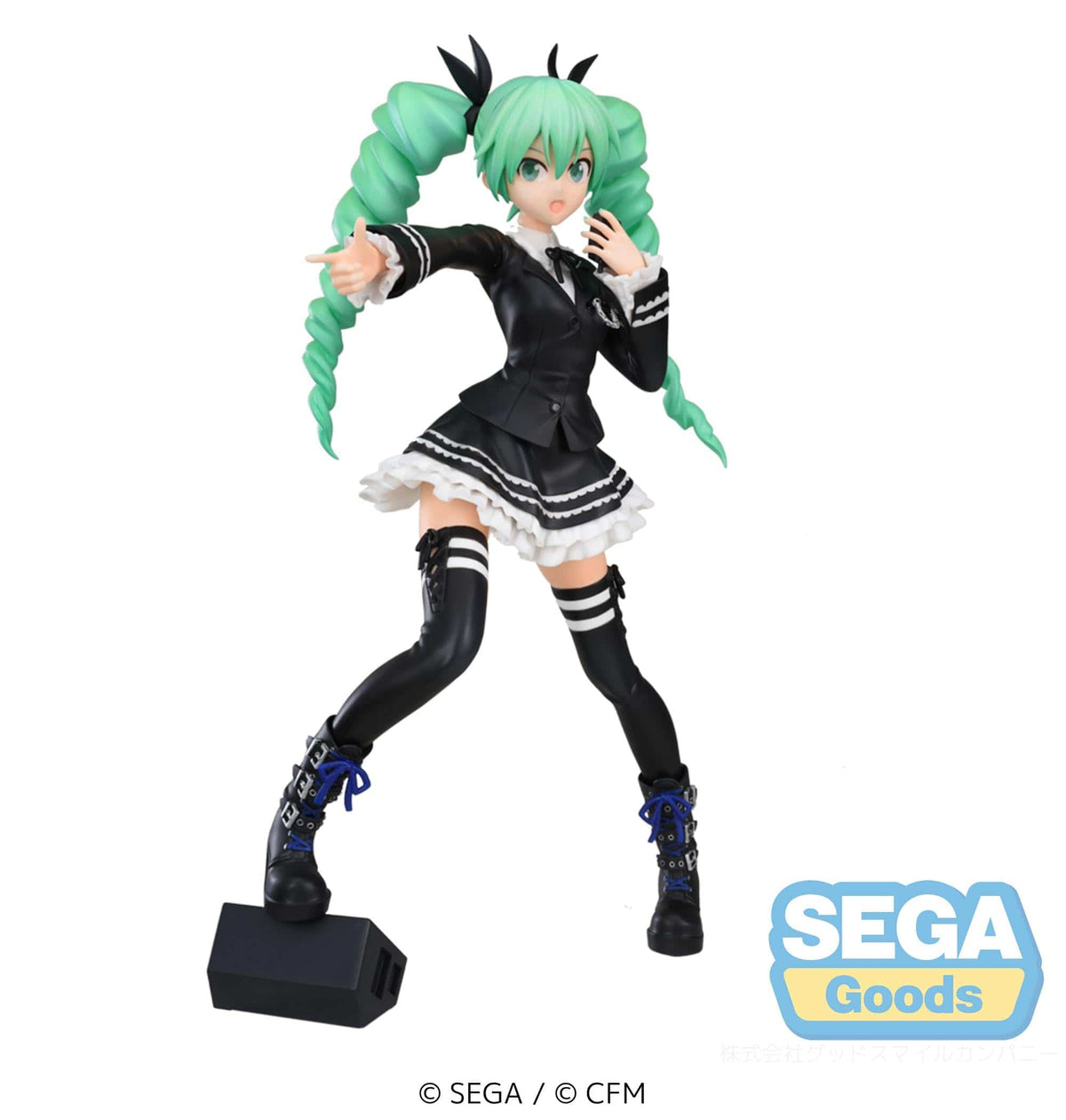 SEGA Hatsune Miku Project DIVA Arcade Future Tone SPM Figure Hatsune Miku Dark Angel (rerun)