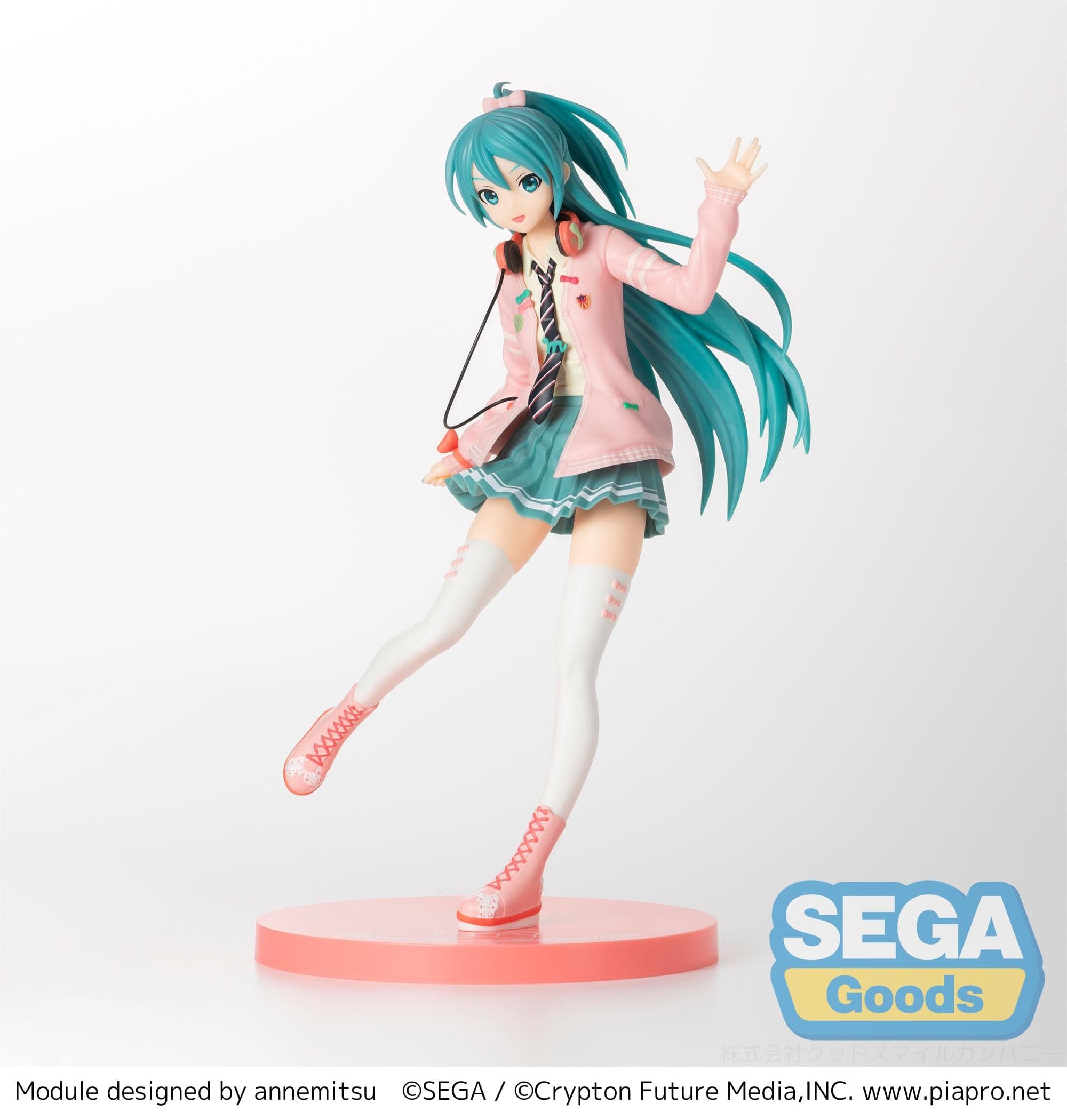 SEGA Hatsune Miku Project DIVA Arcade Future Tone SPM Figure Hatsune Miku Ribbon Girl